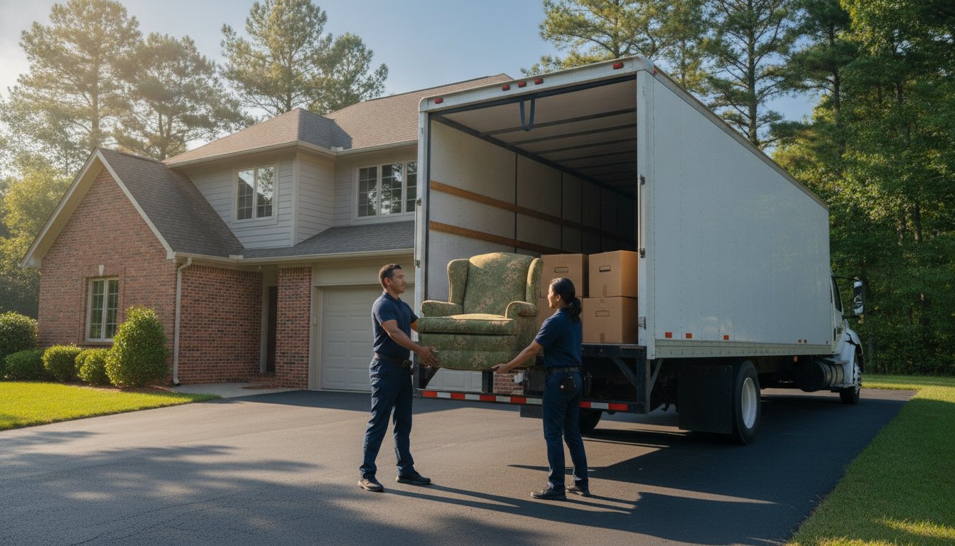 Local Movers in Forsyth County: Why Trash Removal is the Key to a Stress-Free Move