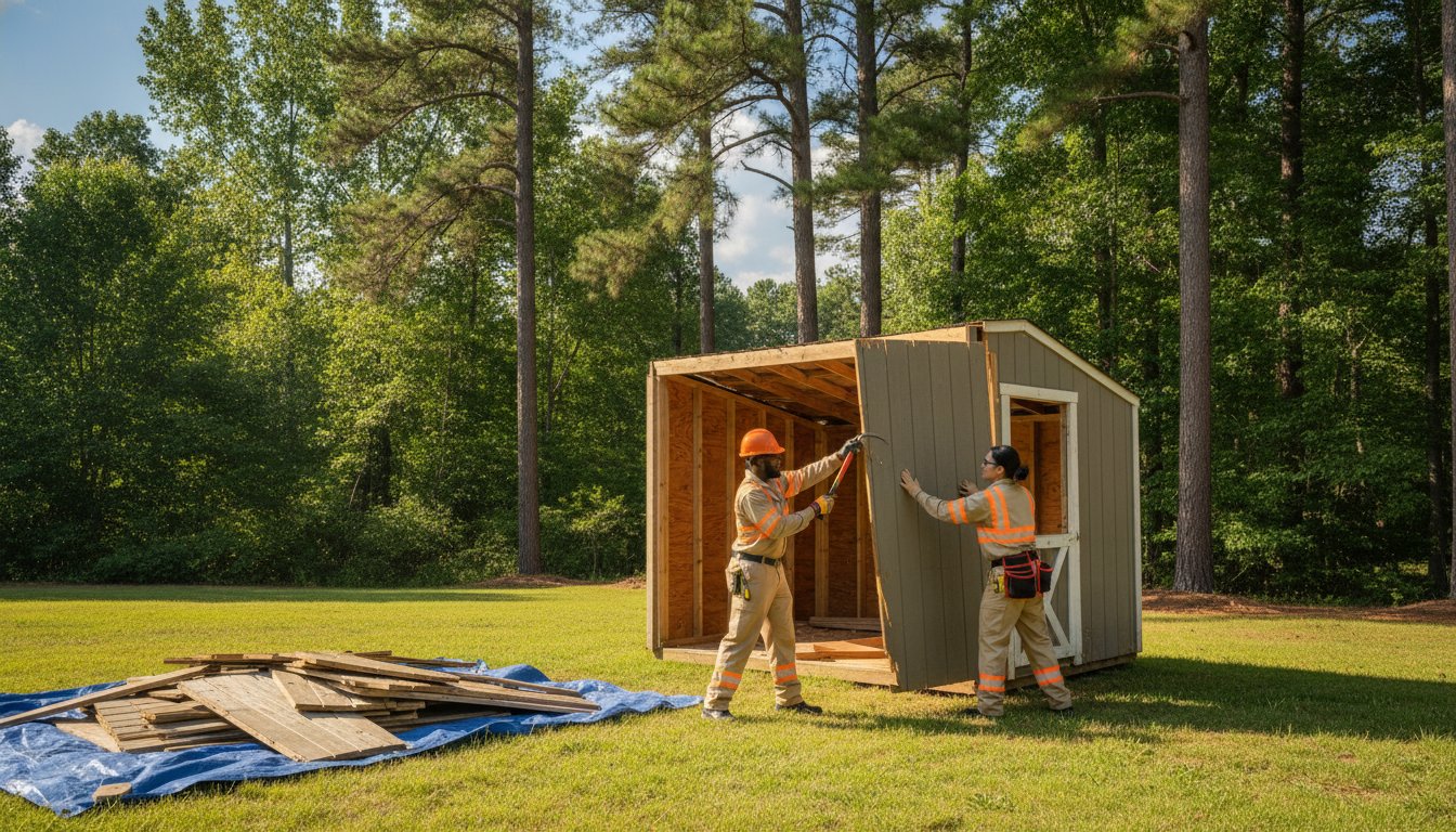 Professional Shed Removal in Cumming, GA: Fast & Safe Demolition