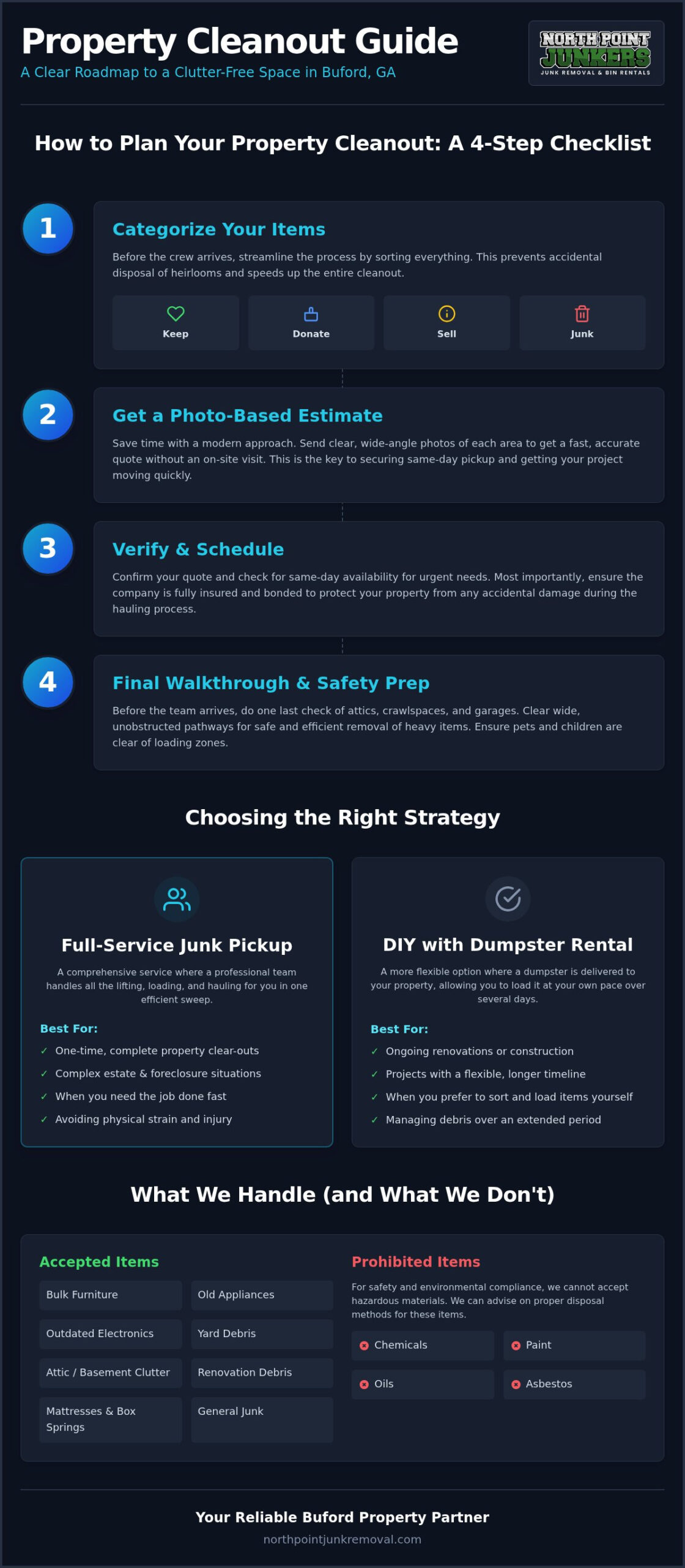 Property Cleanout Services in Buford, GA: Your 2026 Guide to a Clutter-Free Space