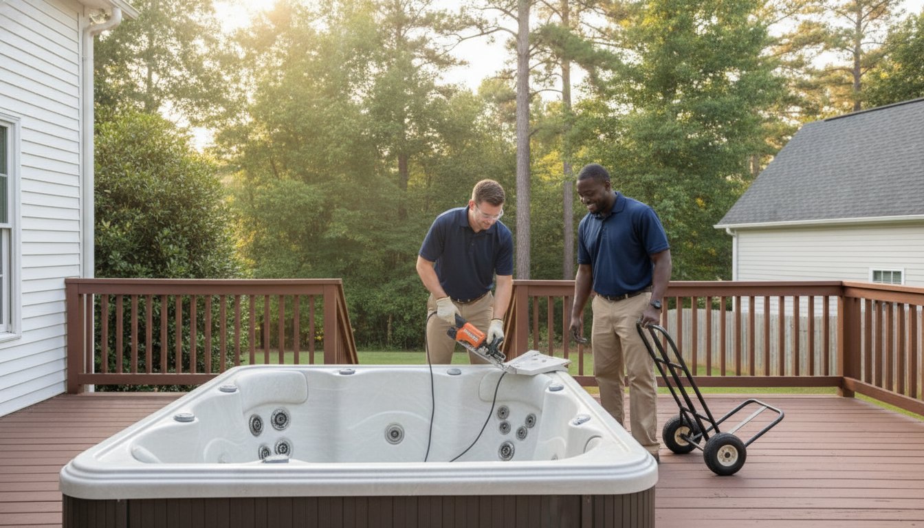 Hot Tub Removal in Cumming, GA: The Step-by-Step Professional Guide
