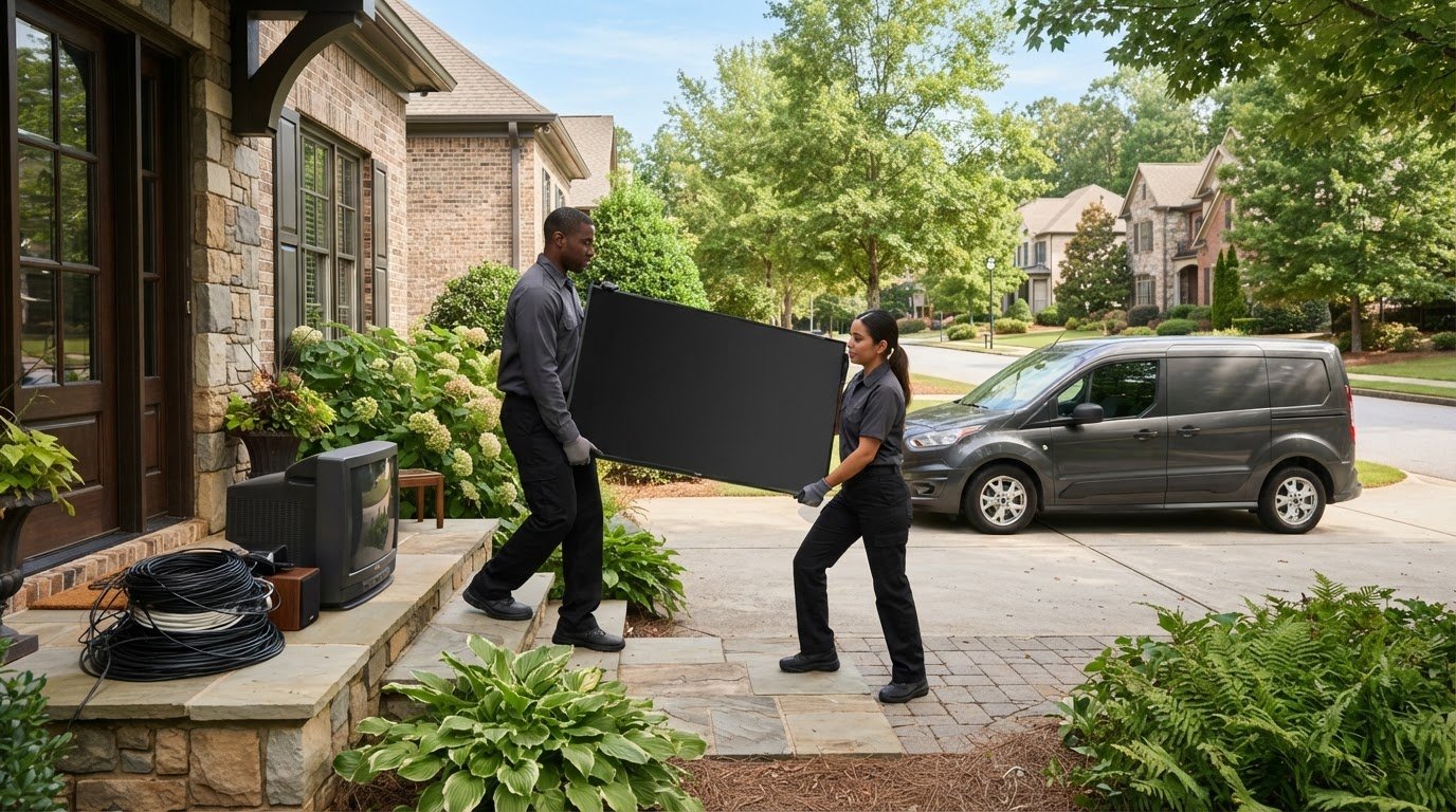 TV Disposal Service in Johns Creek: What to Know Before Pickup