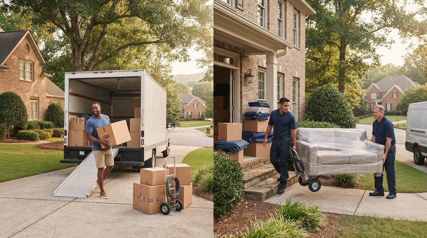 Hiring Movers vs. Renting a U-Haul in Roswell: Which Move Fits You?