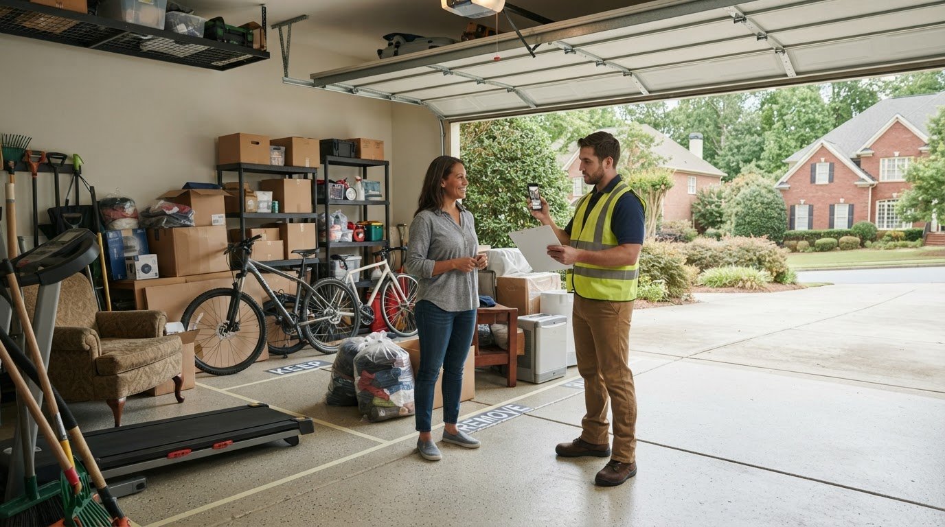 Average Cost of a Garage Cleanout in Suwanee, GA: What Shapes Your Estimate?