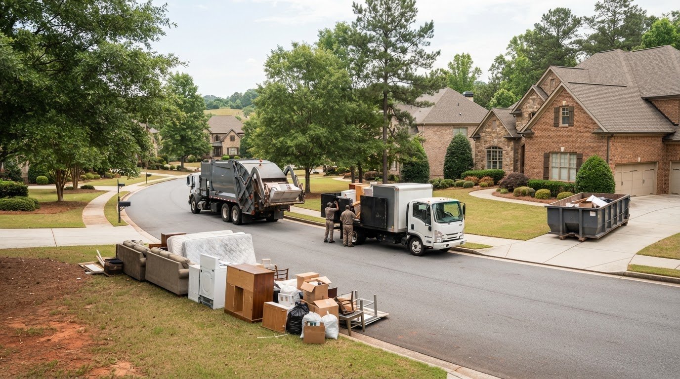 Bulk Trash Removal in Alpharetta, GA: Choose the Right Pickup Option
