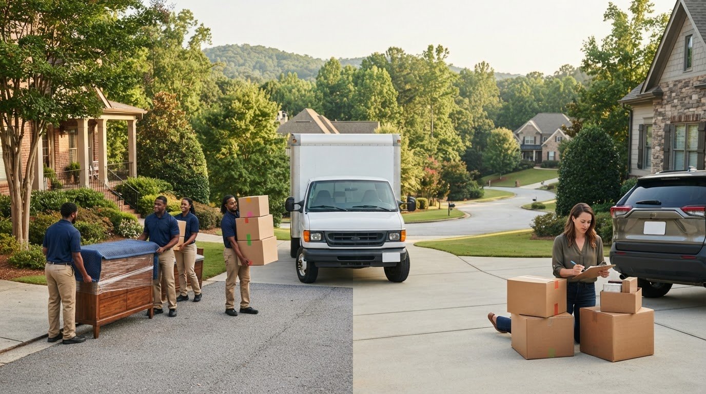 Full Service Movers: Compare Moving Options in North Georgia
